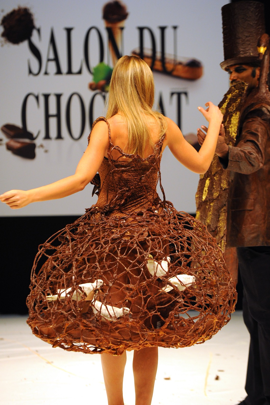 SAMPLE-Ale Dress - Chocolate main image 1